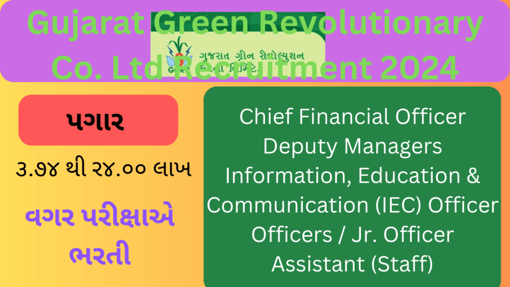 GGRC Recruitment 2024