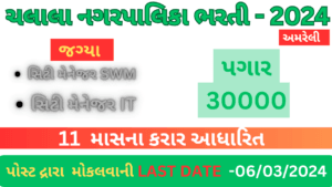 Chalala NagarPalika Recruitment 2024