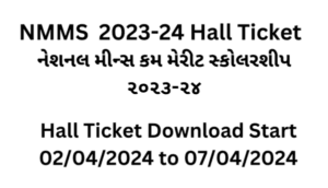 NMMS Scholarship | National Means Cum Merit Scholarship Scheme 2023-24 | નેશનલ મીન્સ કમ મેરીટ સ્કોલરશીપ યોજના 2023-24