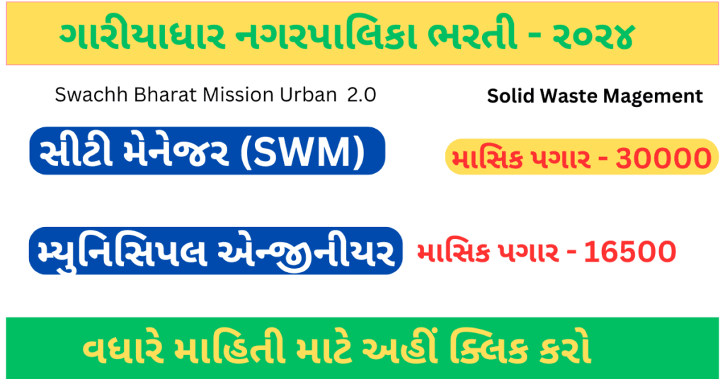 Gariyadhar NagarPalika Recruitment 2024