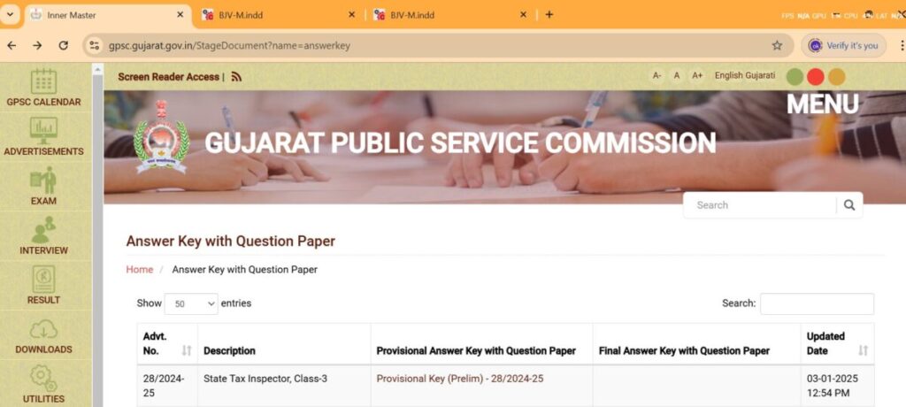 GPSC STI Prilims Exams Provisional Answer Key 2024 3 image 10